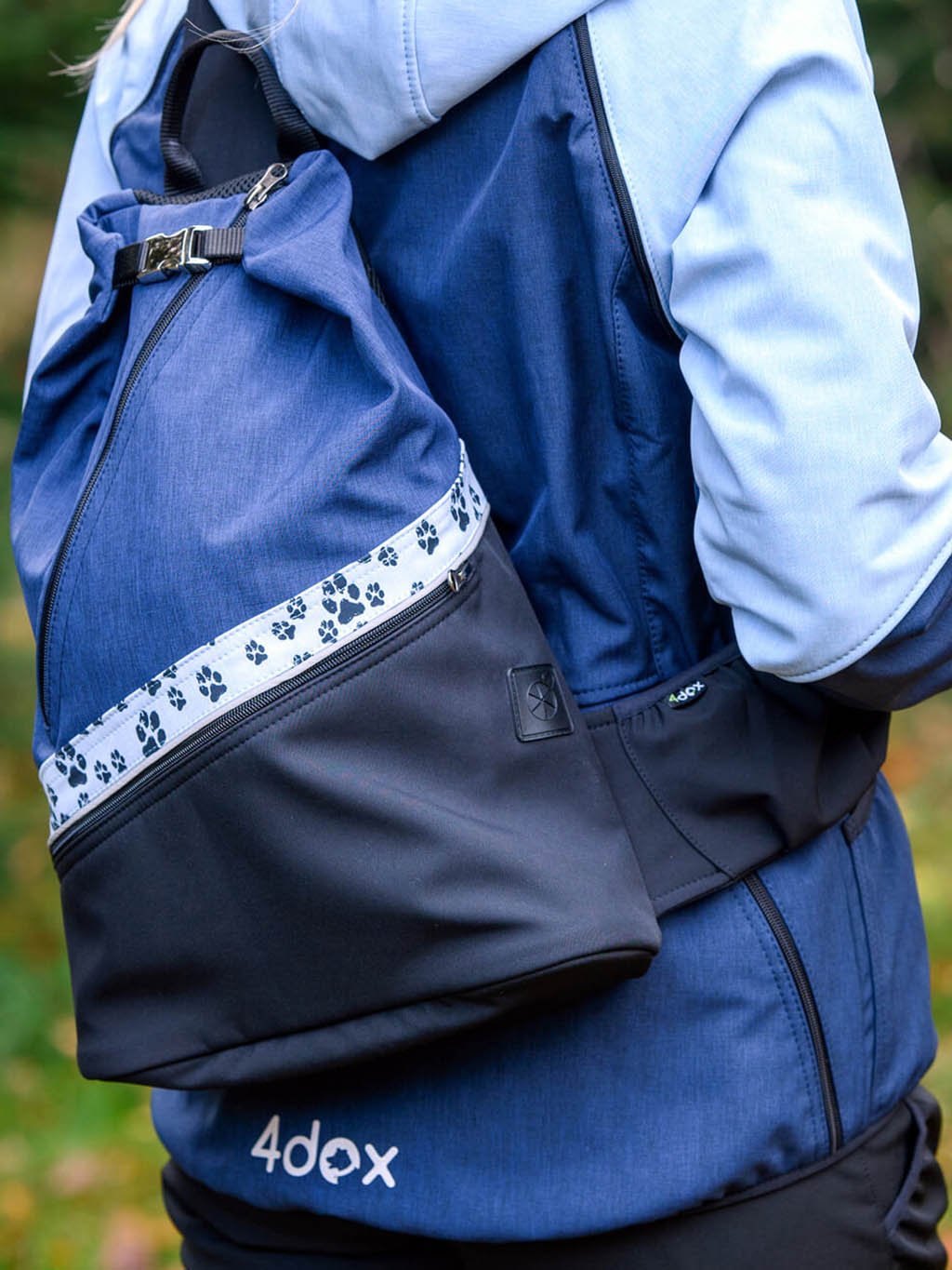 Training backpack cross Blueberry 4dox