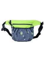 Dog training treat pouch with a magnetic fastening, lime No. 3