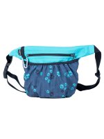 Dog training treat bum bag with magnetic fastening, Turquoise No. 1