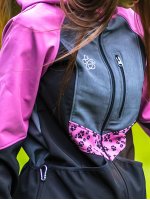 Ladies training jacket lavender year round 4dox