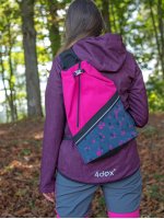 Training backpack cross PINK