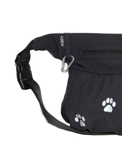 Dog training treat pouch XL black REFLEXIVE PAW 2