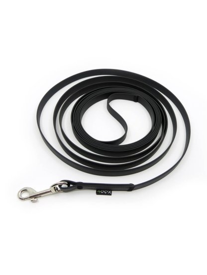 Long line leash mini BLACK 4dox