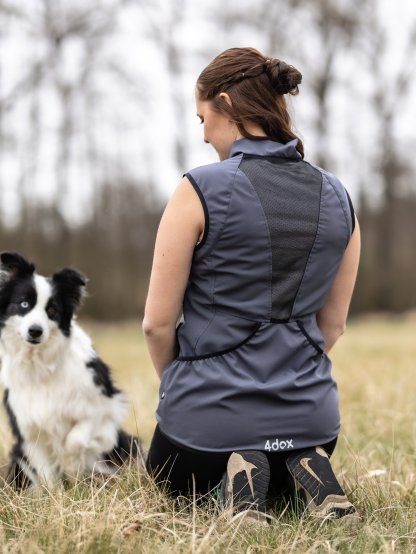 Women's summer mesh training vest 4dox - metal 2