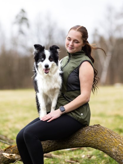 Women's summer mesh training vest 4dox - olive
