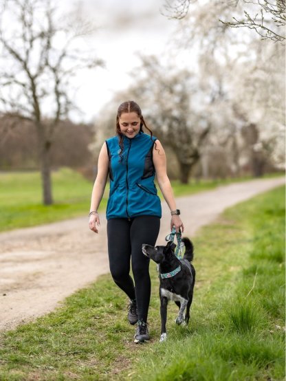 Women's summer mesh training vest 4dox - teal