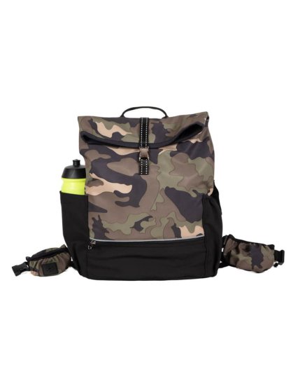 Training backpack with top zip fastening CAMOUFLAGE 2