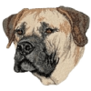 Výšivka boerboel B23