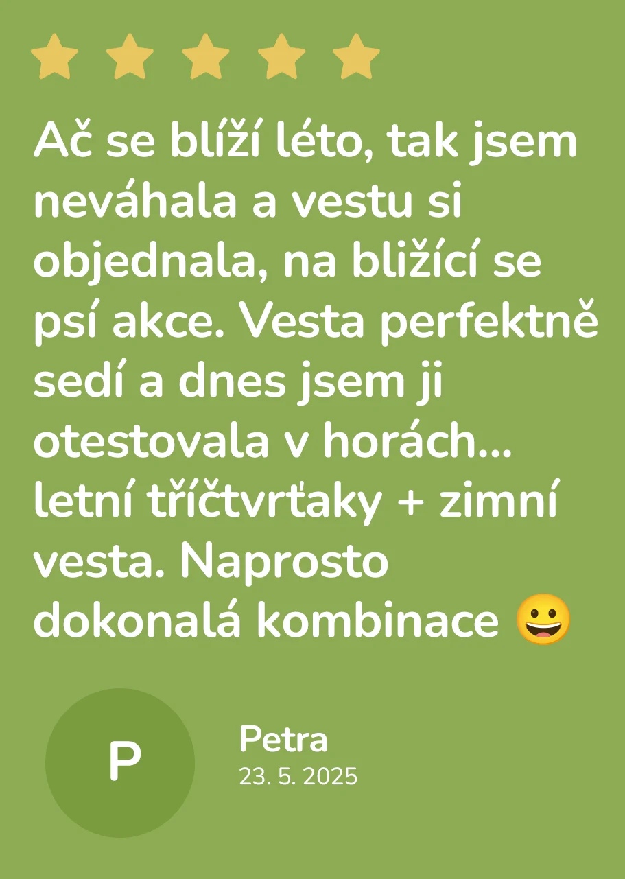 Vesta dlouhá zimní 2