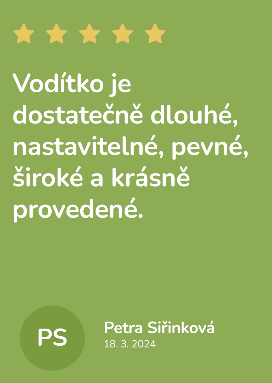 Vodítko přepínací ČAKRY modré