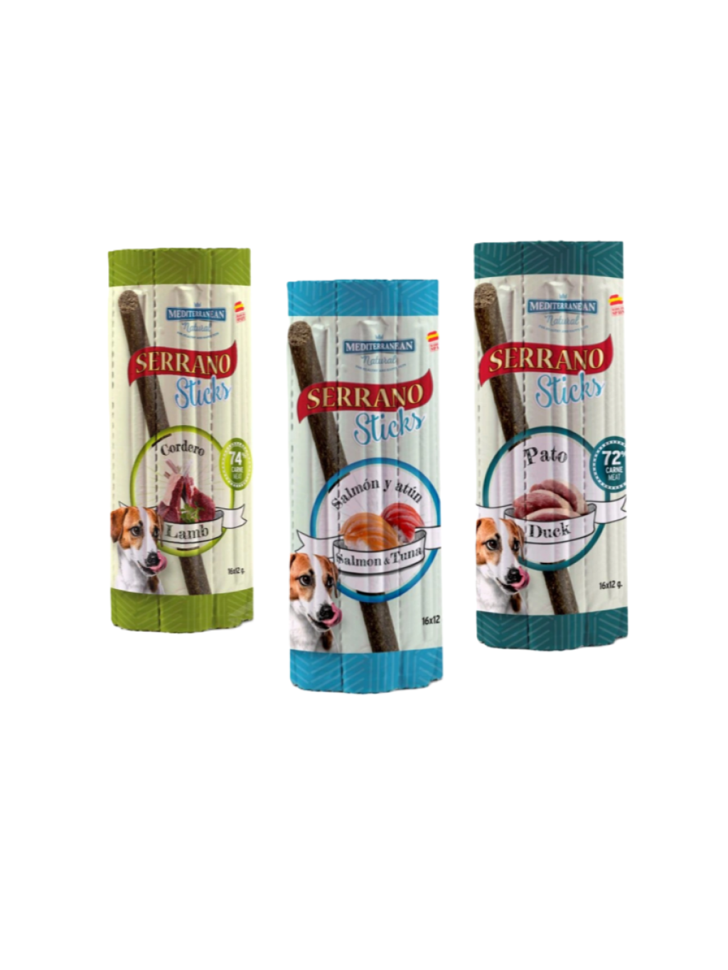 3 pack Španělky masové tyčinky - harmonika 3x16ks