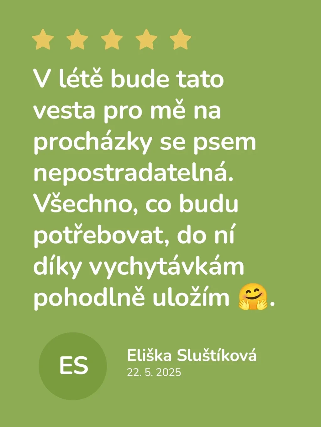 Dámska letná vesta - na zákazku
