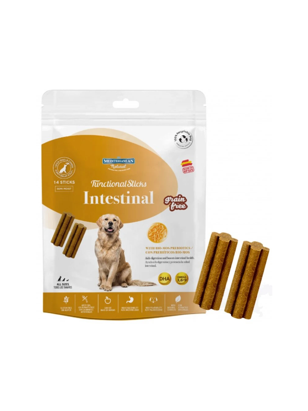 Funkcional snack INTESTINAL (GRAIN FREE) 110g