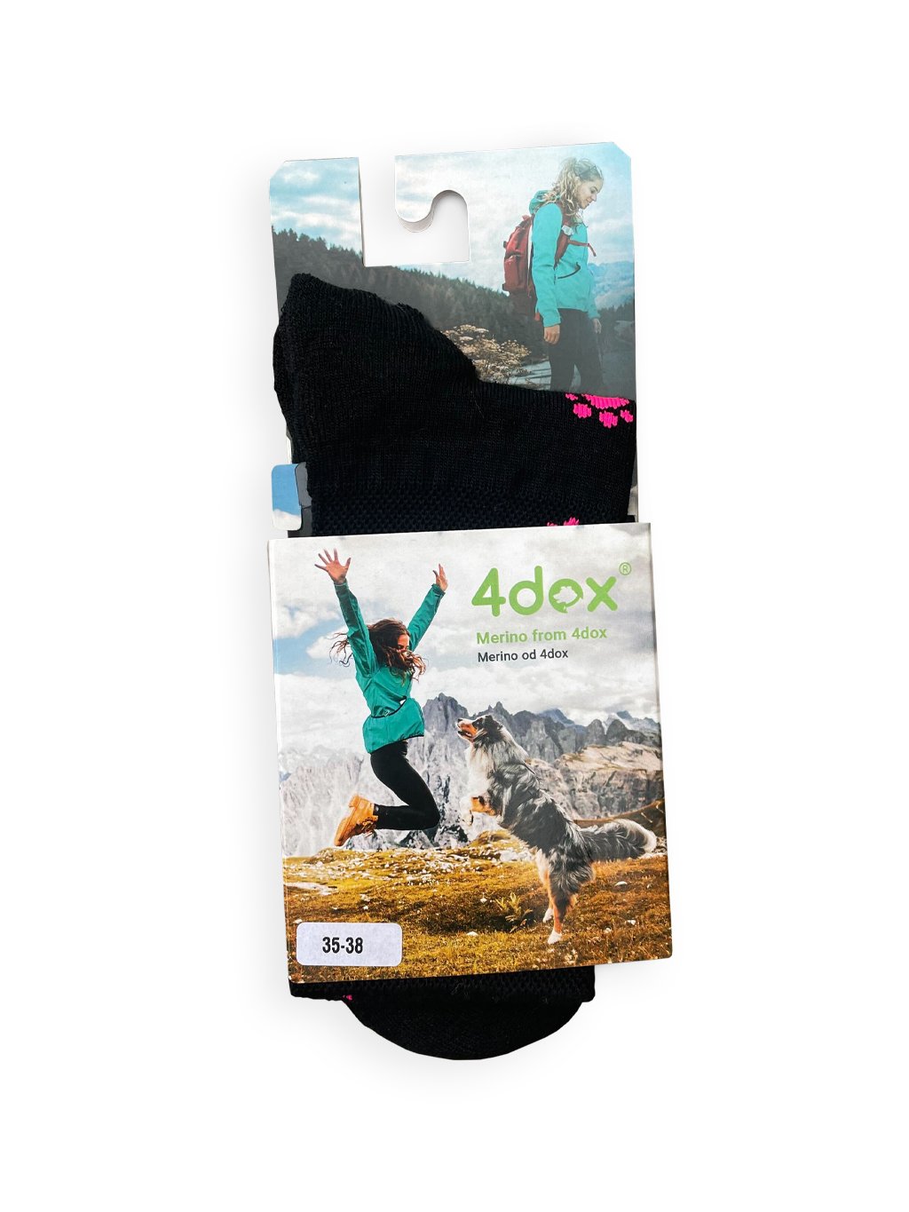 Merino ponožky 4dox - 2-pack