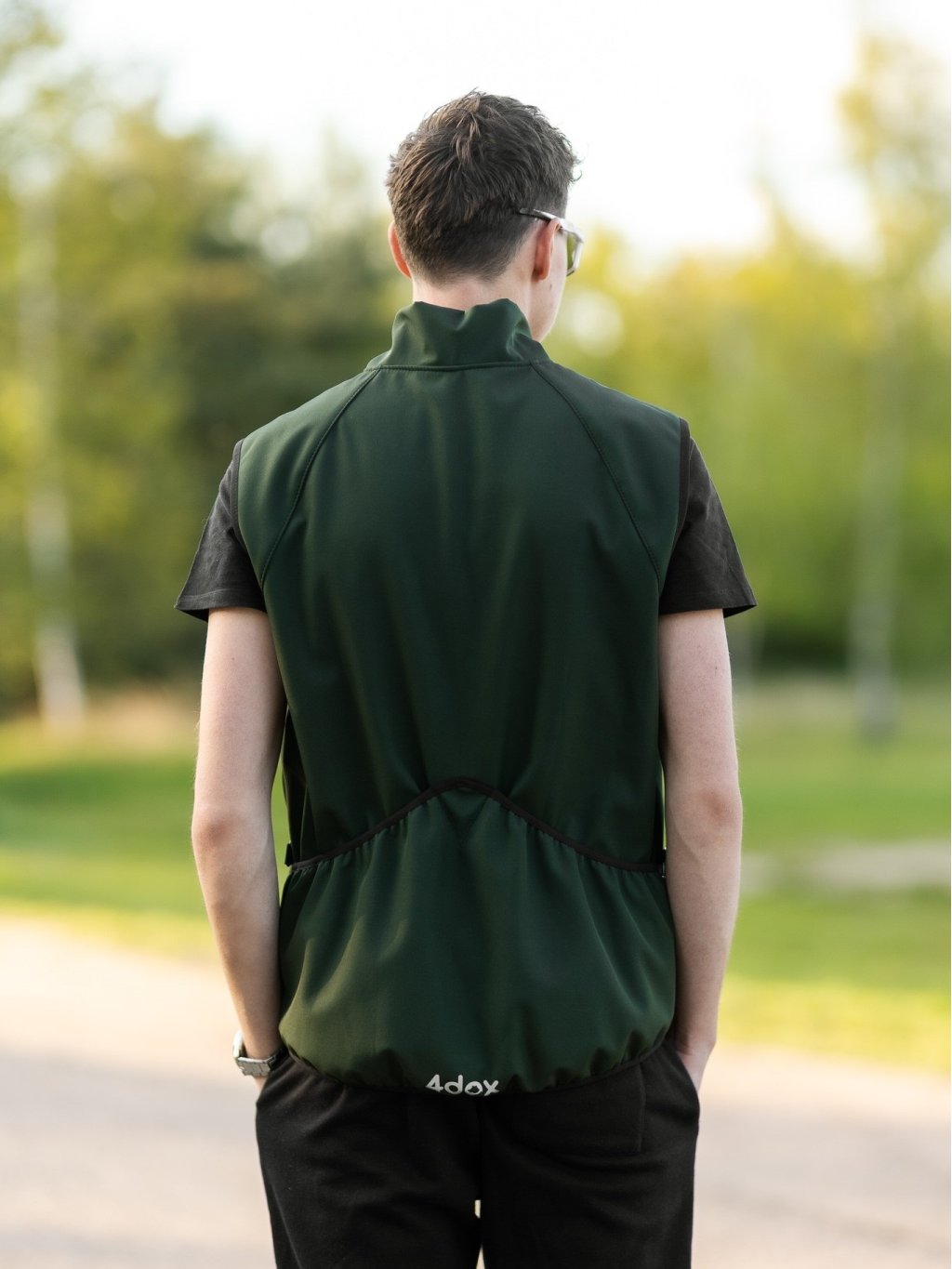 pánská výcviková vesta LESNÍ ZELEŇ 4dox