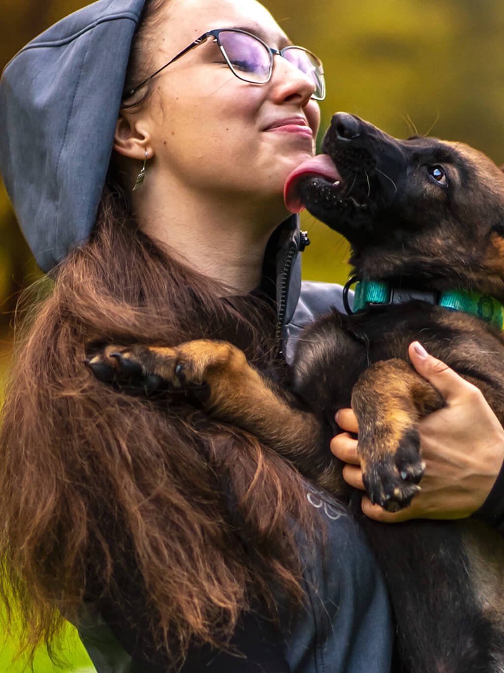 Výcviková dlouhá vesta - antrazit 4dox