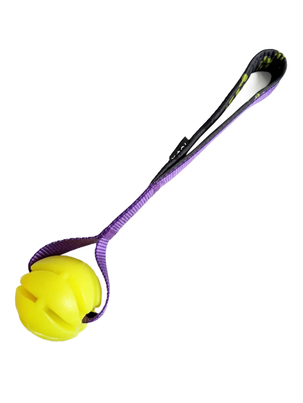 Žlutý plovoucí míček 5cm s ručkou