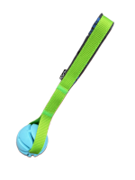 Modrá plávajúca loptička 4cm s rúčkou 4dox