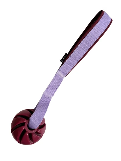 Bordó plávajúca loptička 5cm s rúčkou 4dox