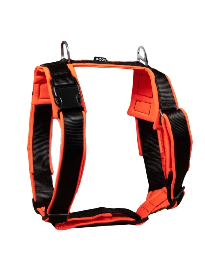 Postroj Comfort plus - neon oranž 4dox