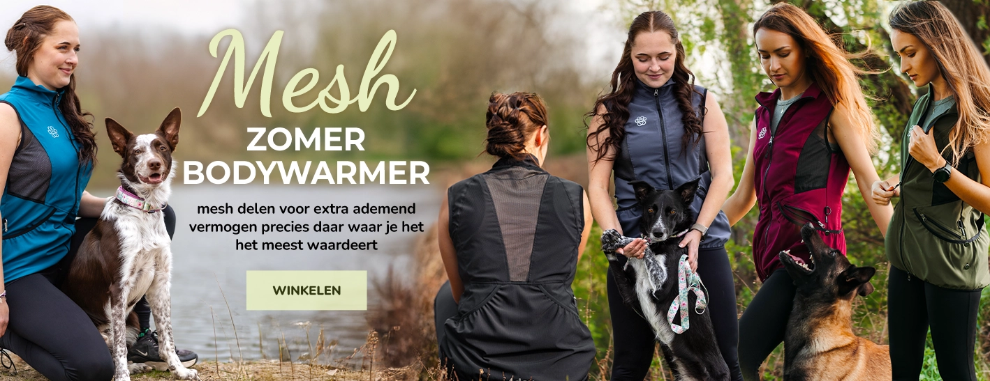 Mesh zomer bodywarmer