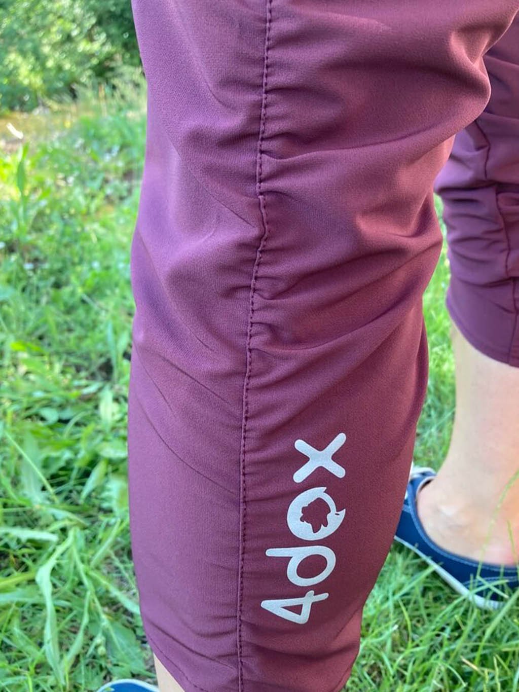 3/4 korte broek 4dox BORDO