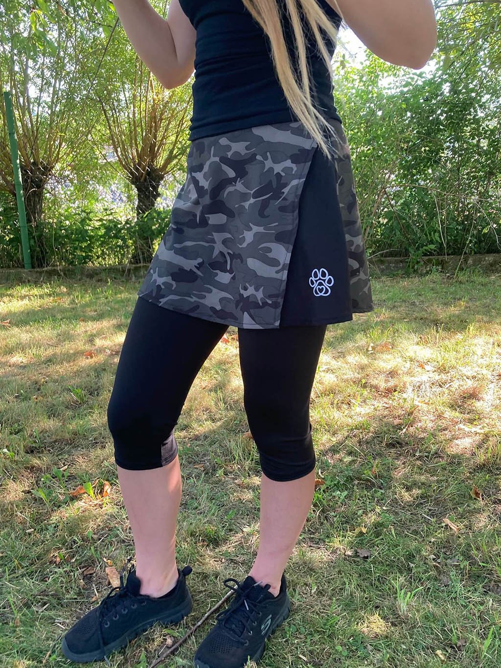 3/4 rok rok-broek camouflage 4dox