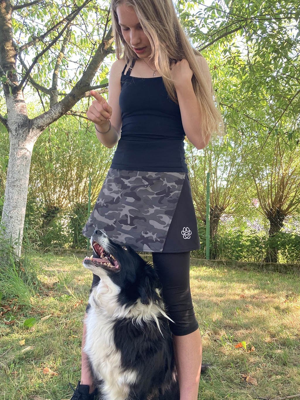 3/4 rok rok-broek camouflage 4dox