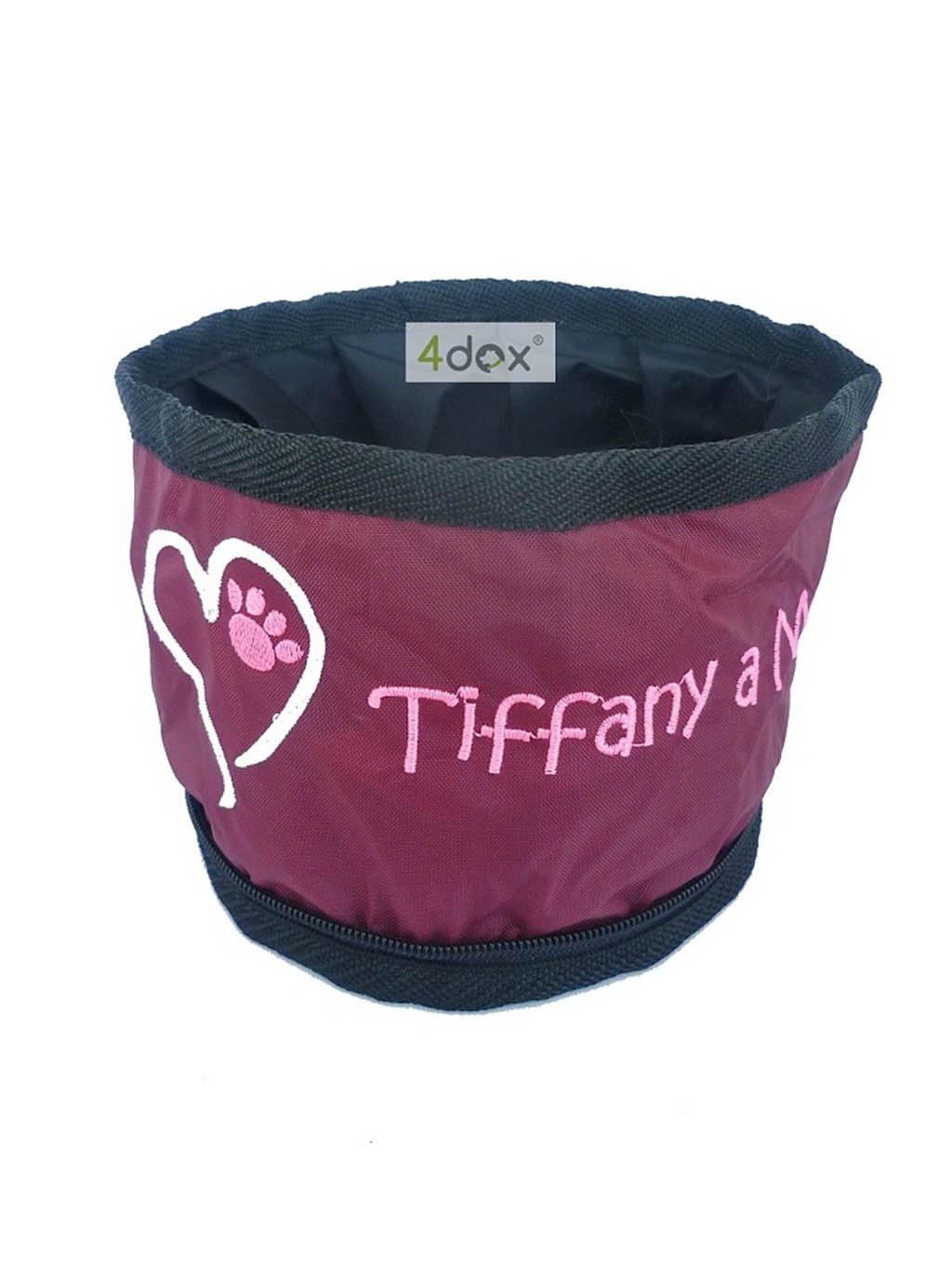 Travel bowl for smaller dogs - customized