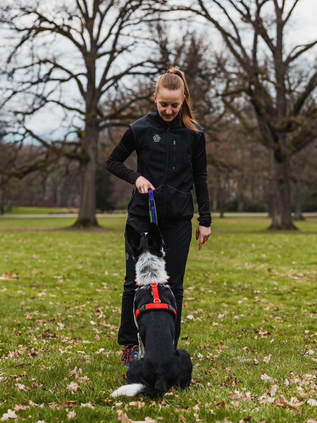 Dames trainingsbodywarmer - op maat gemaakt