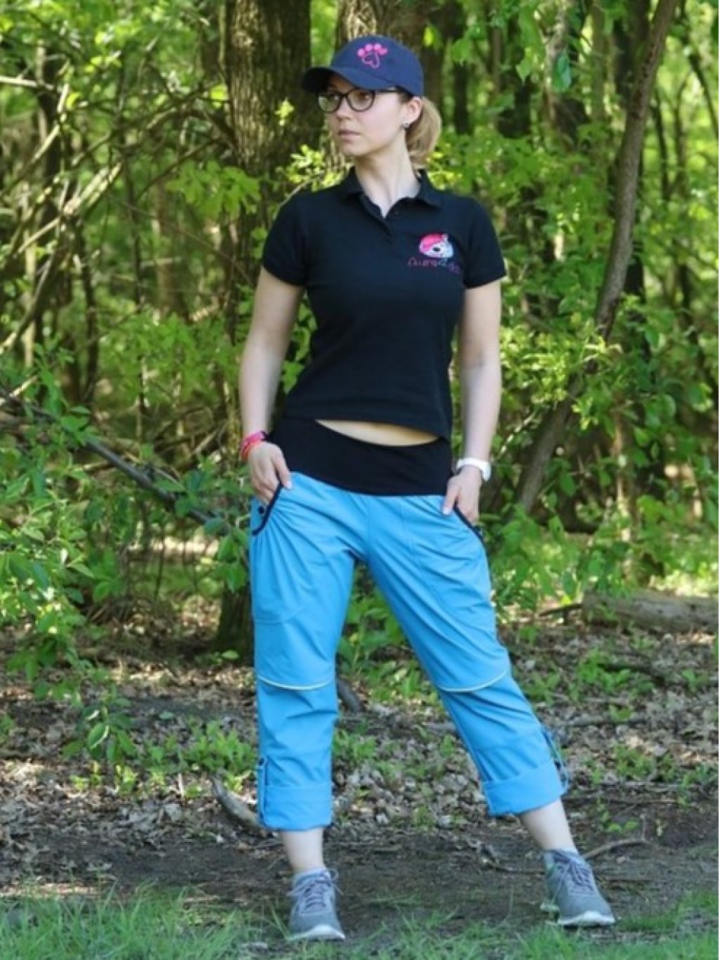 Women's spring training pants - aqua sale