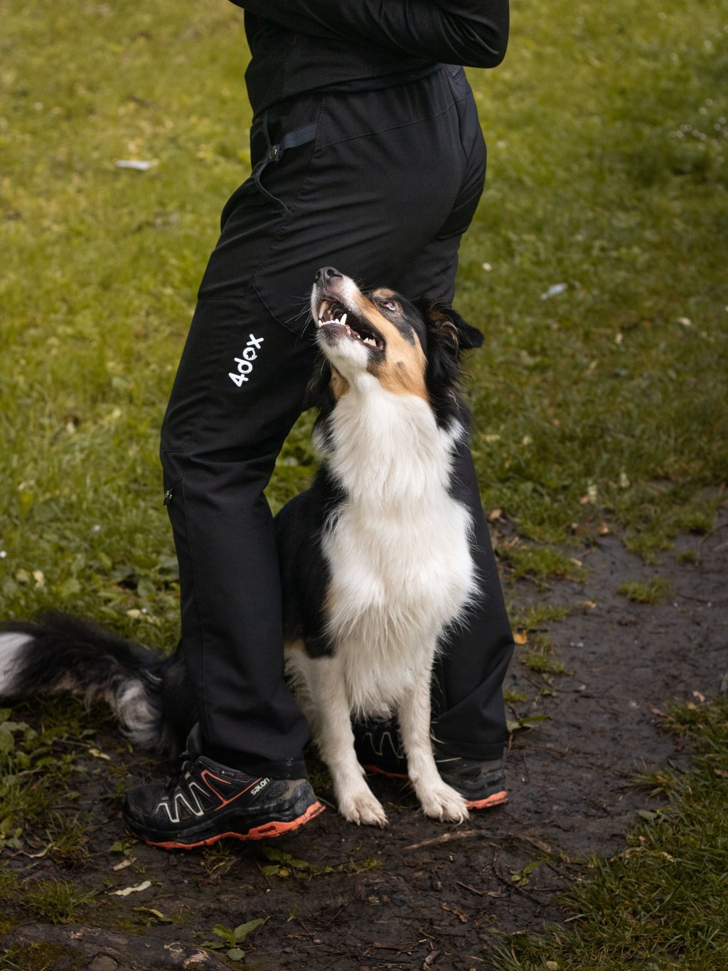 Women's spring training trousers - black 4dox