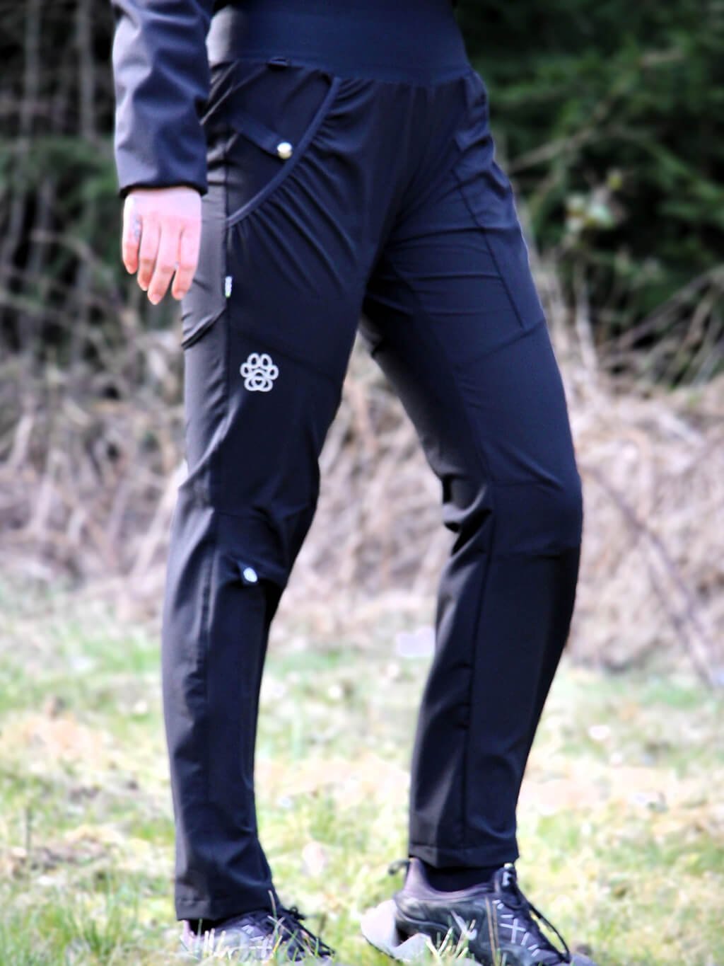 Women's spring training trousers - black 4dox