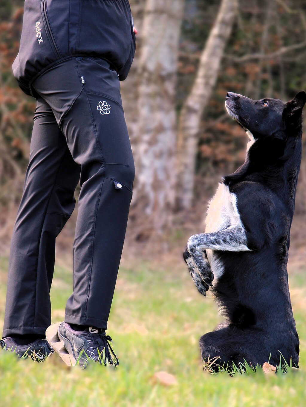 Dames lente trainingsbroek - zwart 4dox