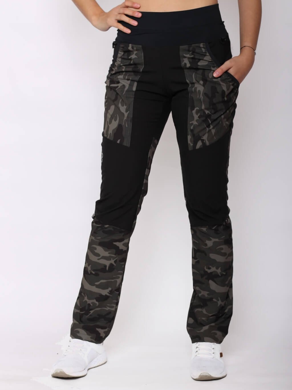 Women's training trousers SUMMER - camouflage