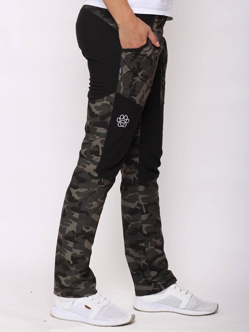 Women's training trousers SUMMER - camouflage