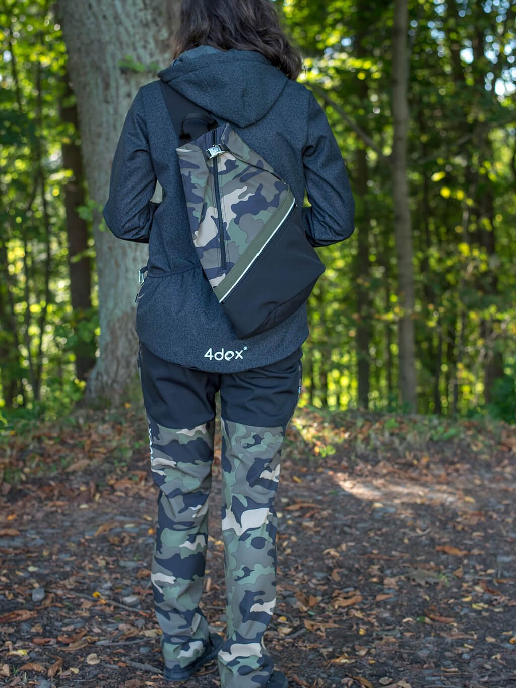 Dames trainingsbroek WINTER camouflage