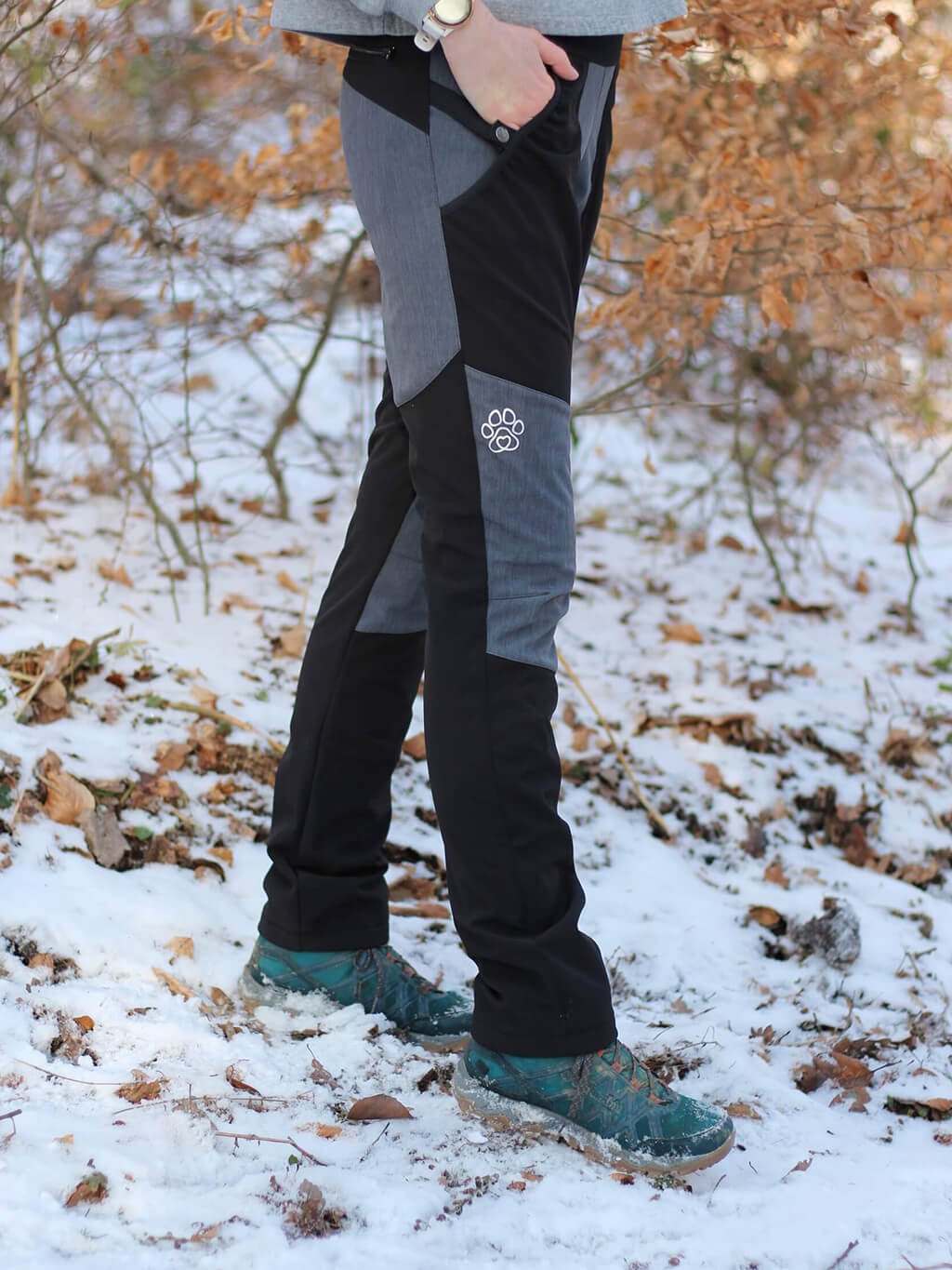 Women's winter training pants - customized