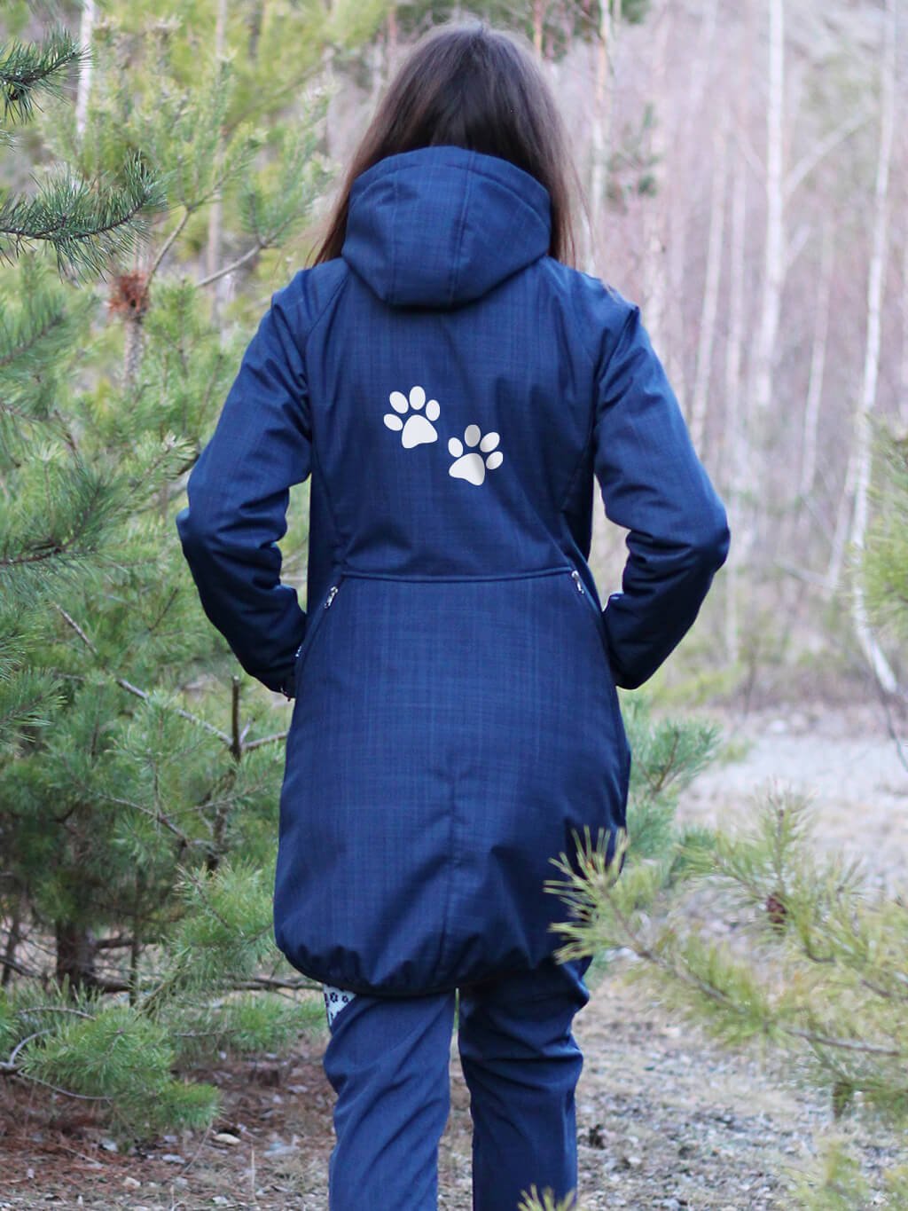 Women's winter coat - custom made