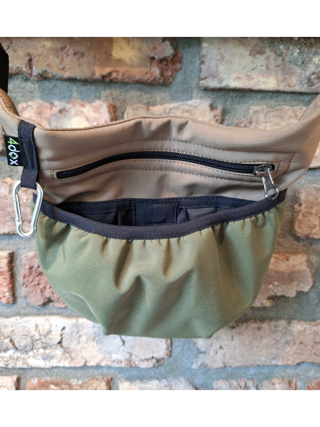 Dog training treat pouch Olive Taupe - shipped within days