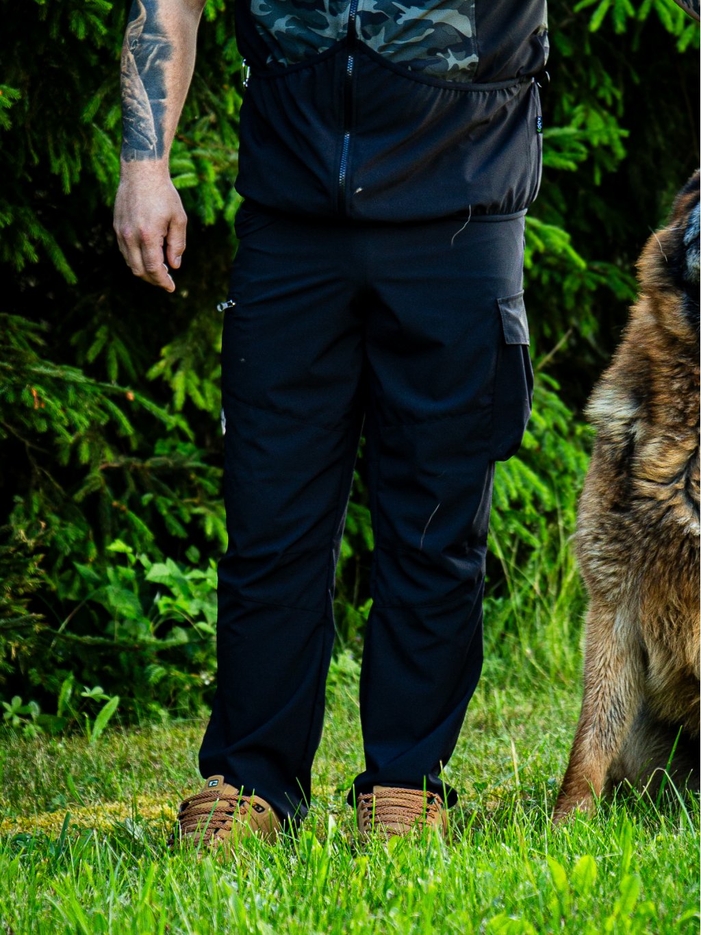 Men's summer trousers BLACK