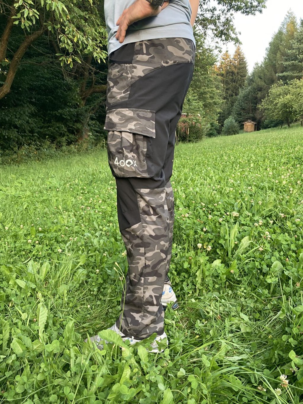 heren zomercamouflagebroek 4dox