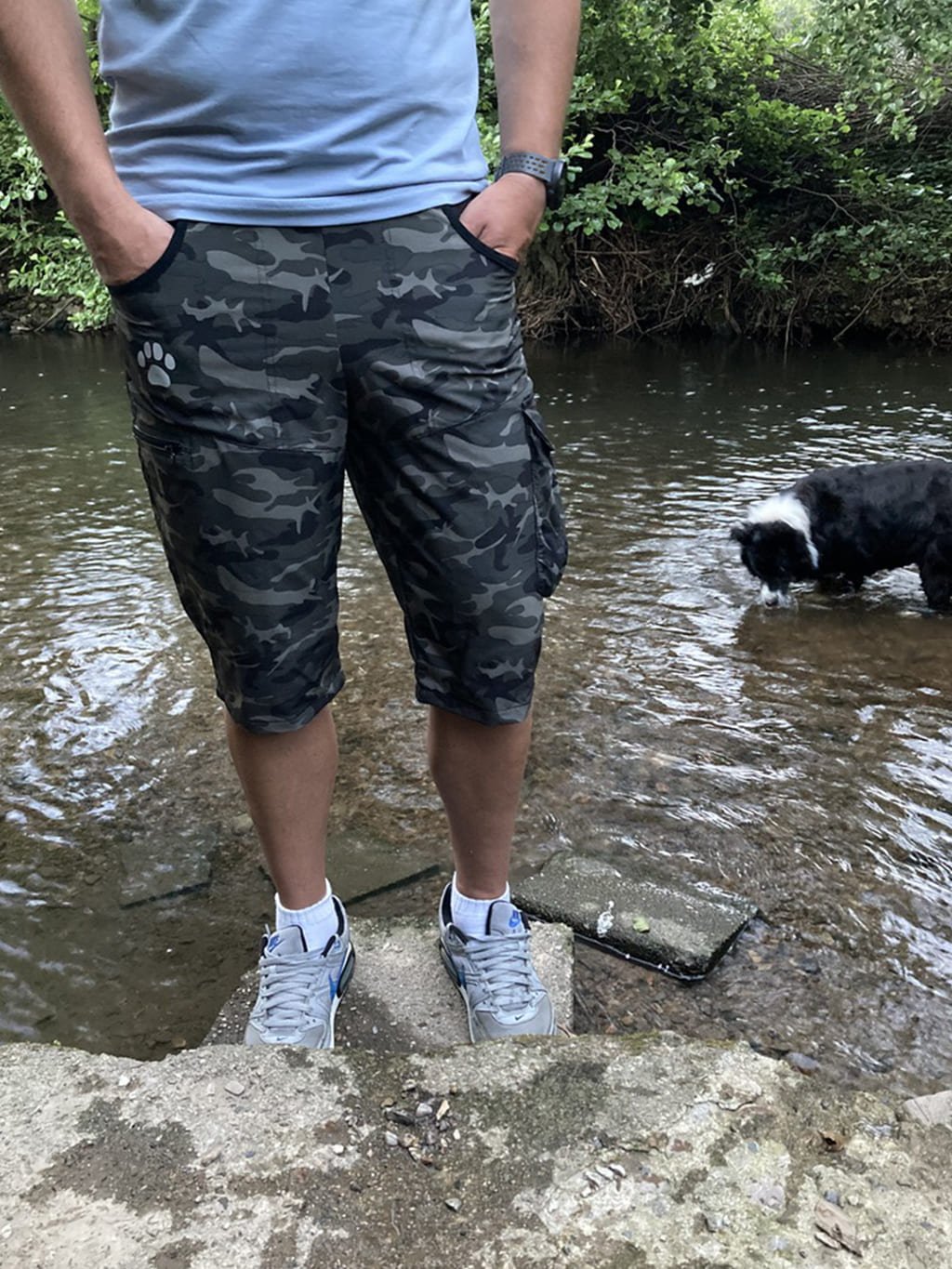 Heren korte broek CAMOUFLAGE 4dox