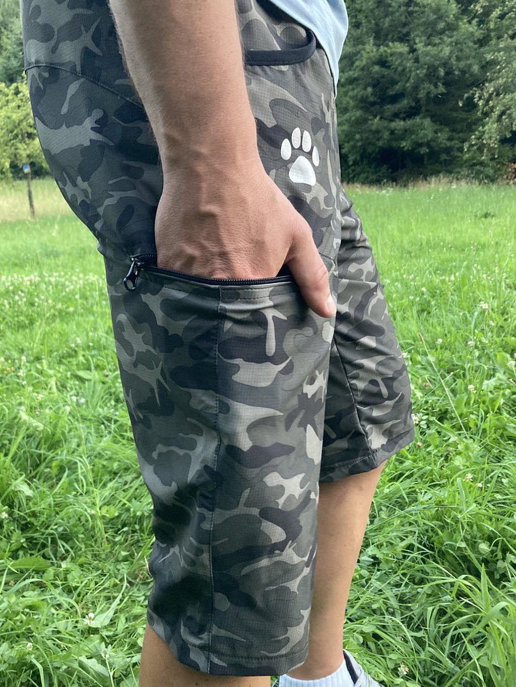 Heren korte broek CAMOUFLAGE 4dox