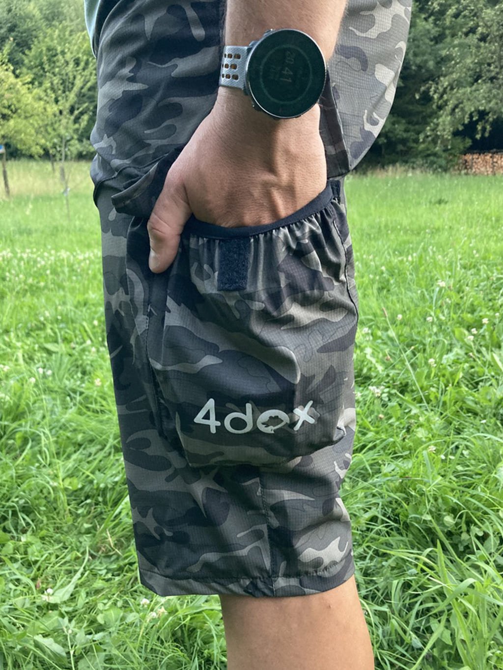 Heren korte broek CAMOUFLAGE 4dox