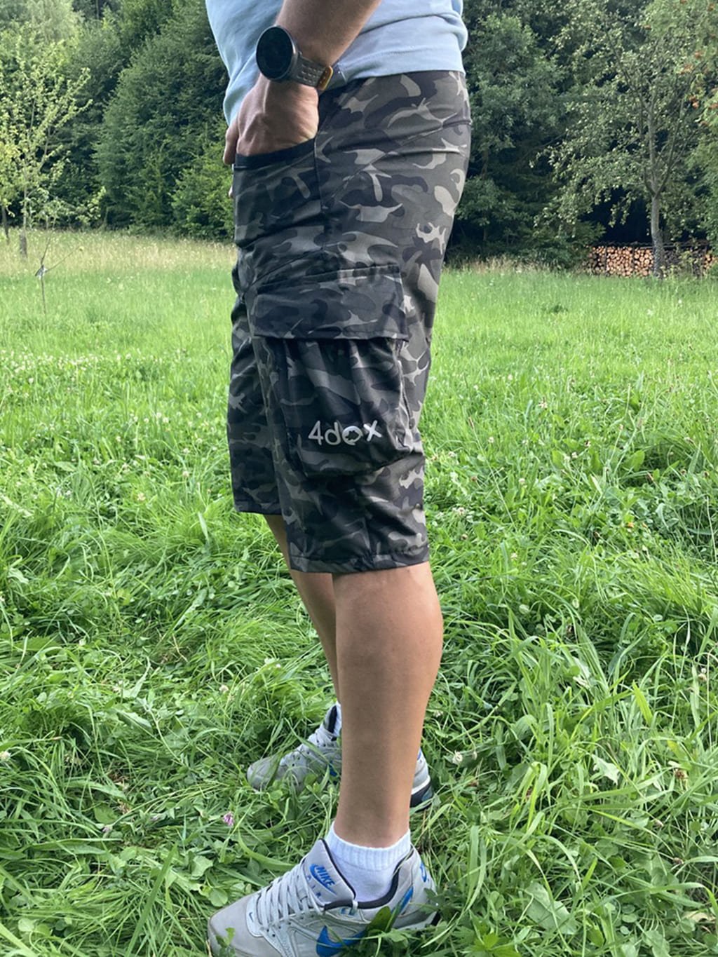 Heren korte broek CAMOUFLAGE 4dox