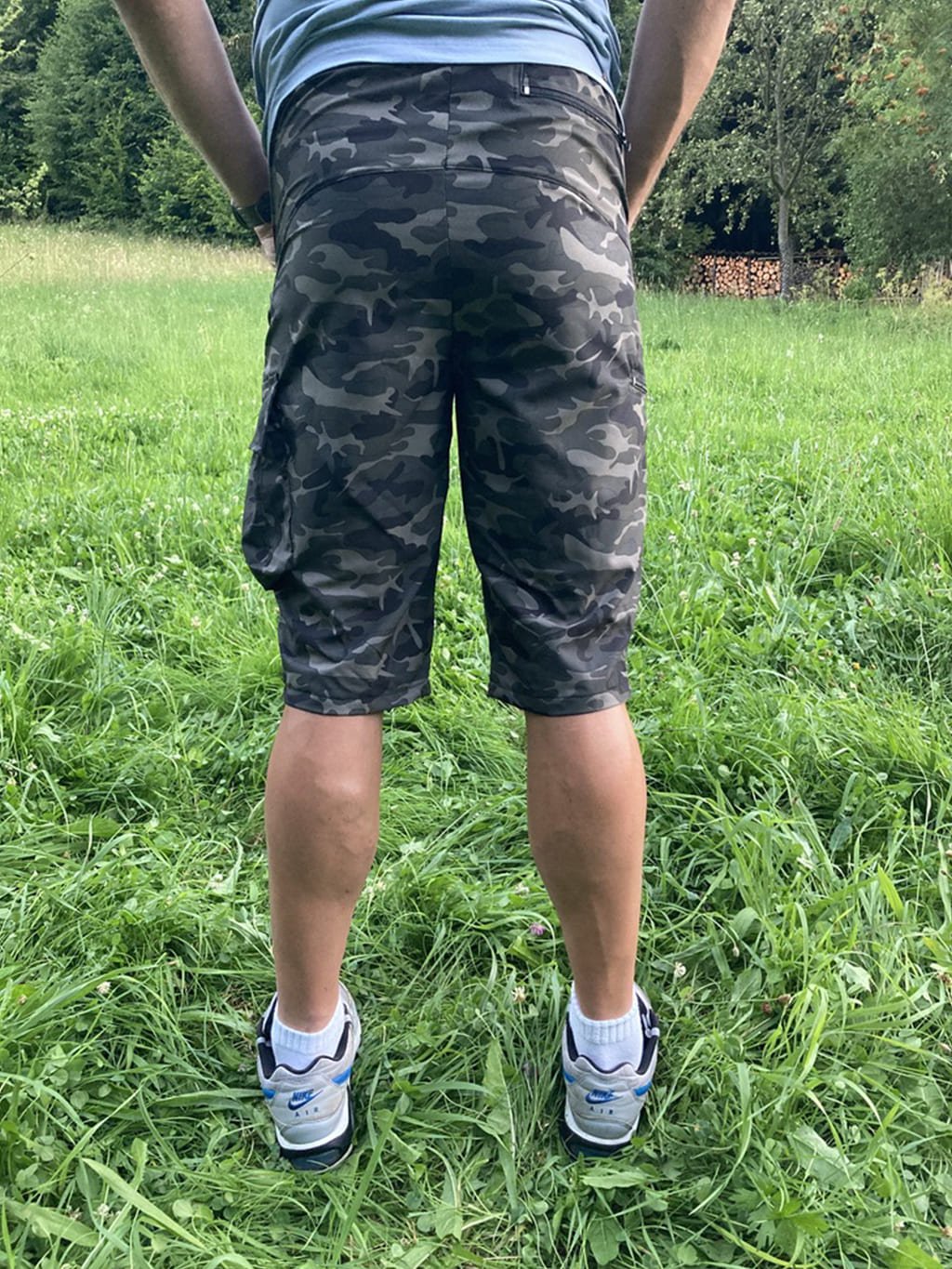 Heren korte broek CAMOUFLAGE 4dox