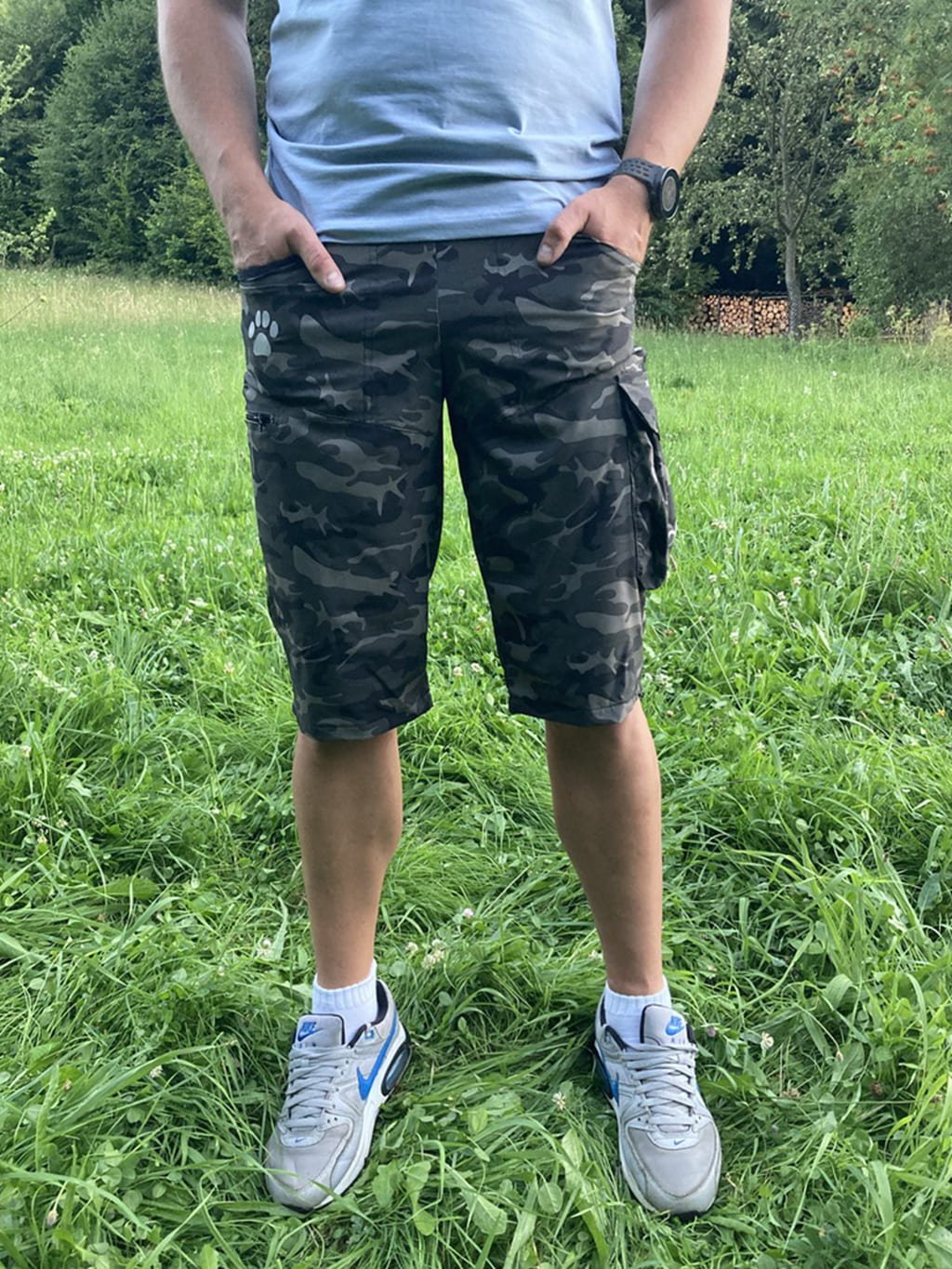 Heren korte broek CAMOUFLAGE 4dox