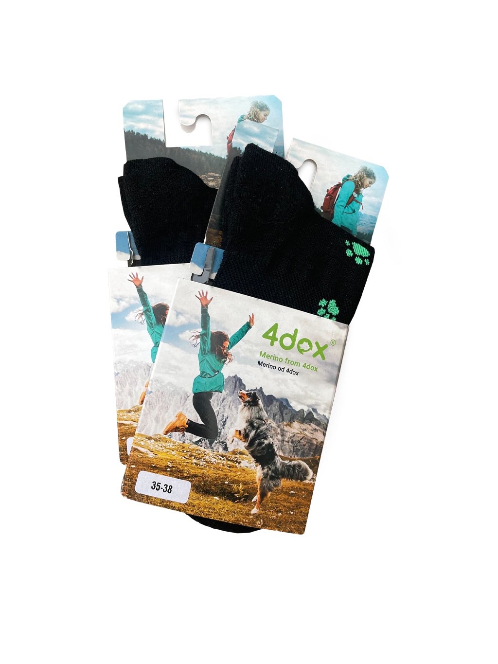 Merino sokken 4dox - 2-pack