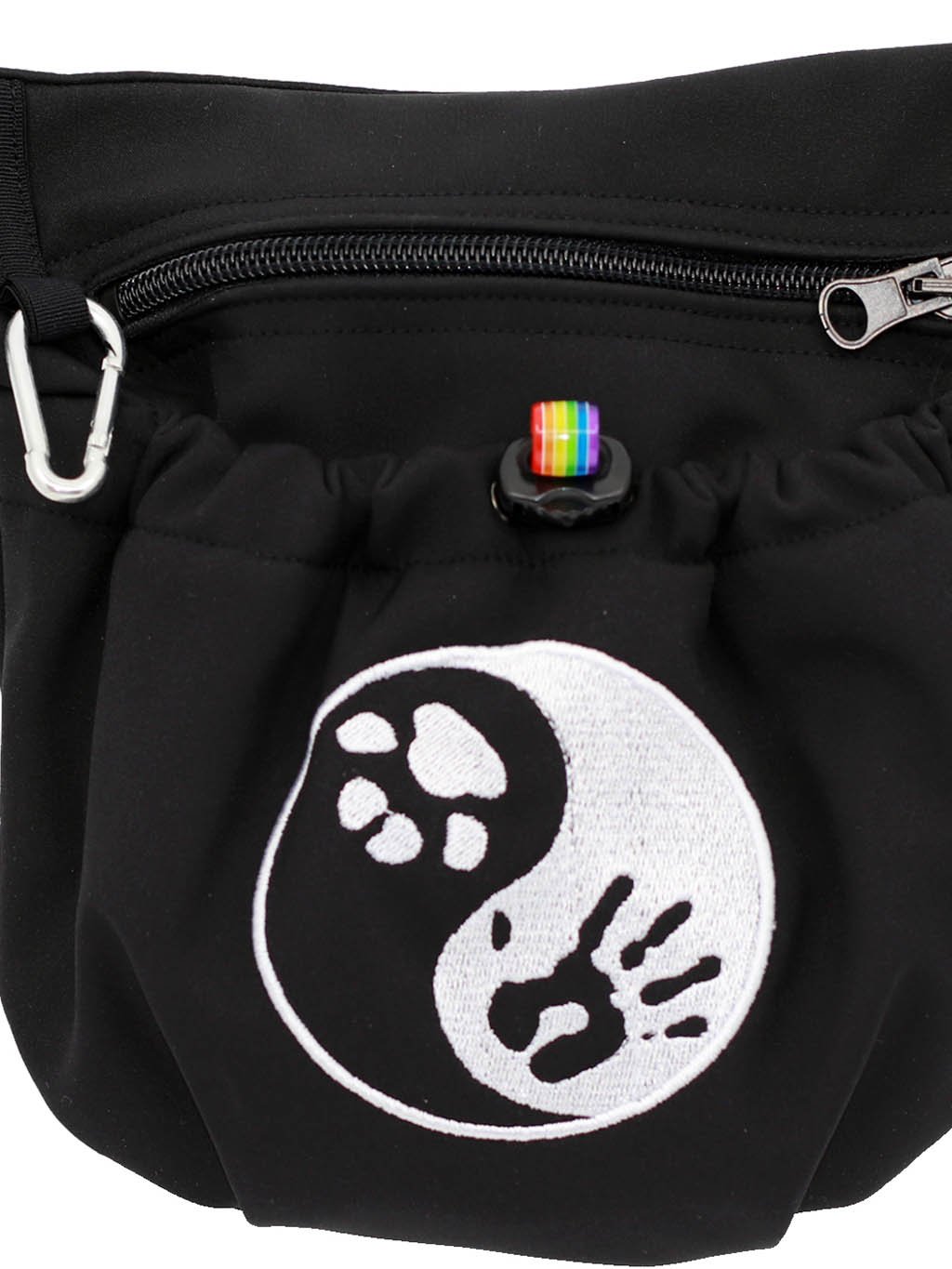 Dog training treat pouch 2 in 1 Dog Yin and Yang No. 9